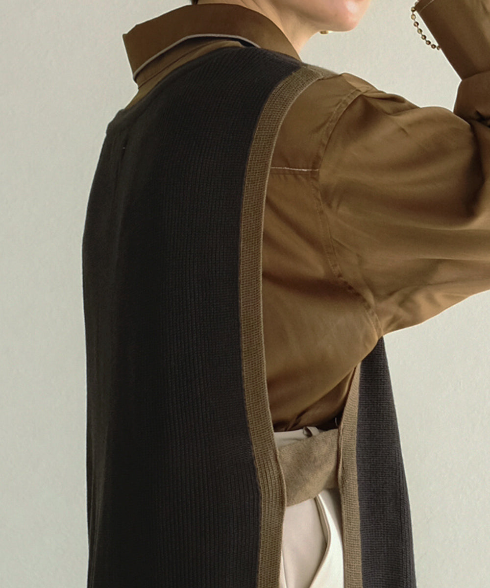 COLOR LONG VEST