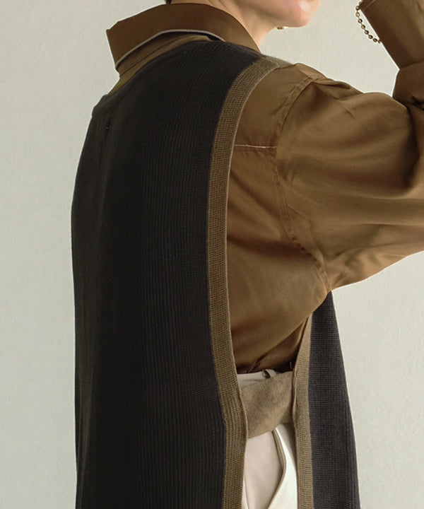 COLOR LONG VEST