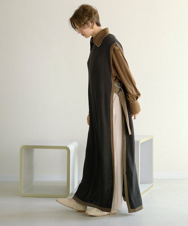 COLOR LONG VEST