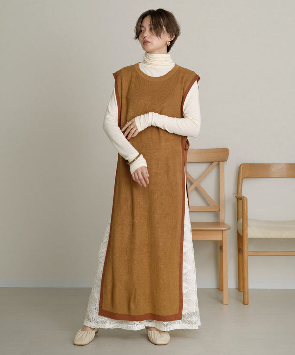 COLOR LONG VEST