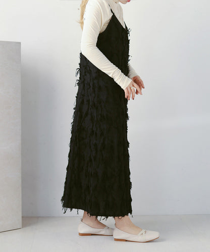 SHAGGY JACQUARD ONEPIECE