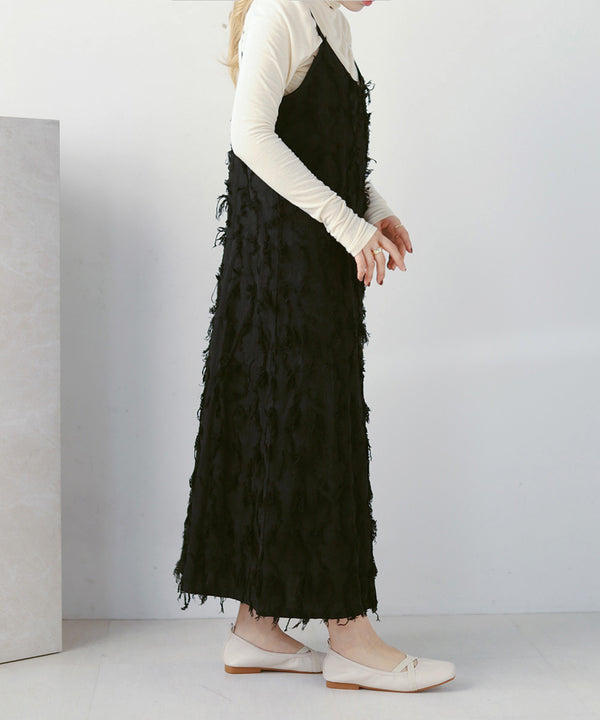 SHAGGY JACQUARD ONEPIECE