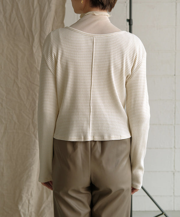 BORDER CARDIGAN