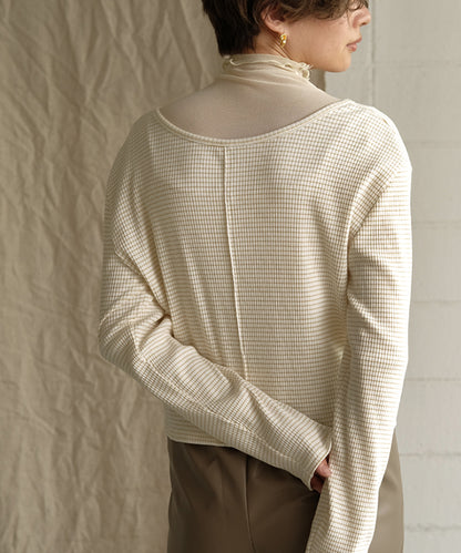 BORDER CARDIGAN