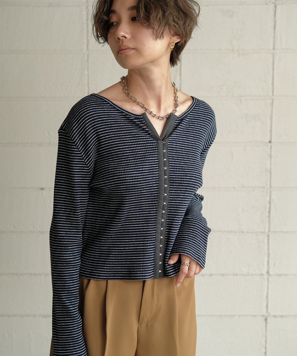 BORDER CARDIGAN