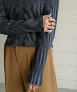 BORDER CARDIGAN