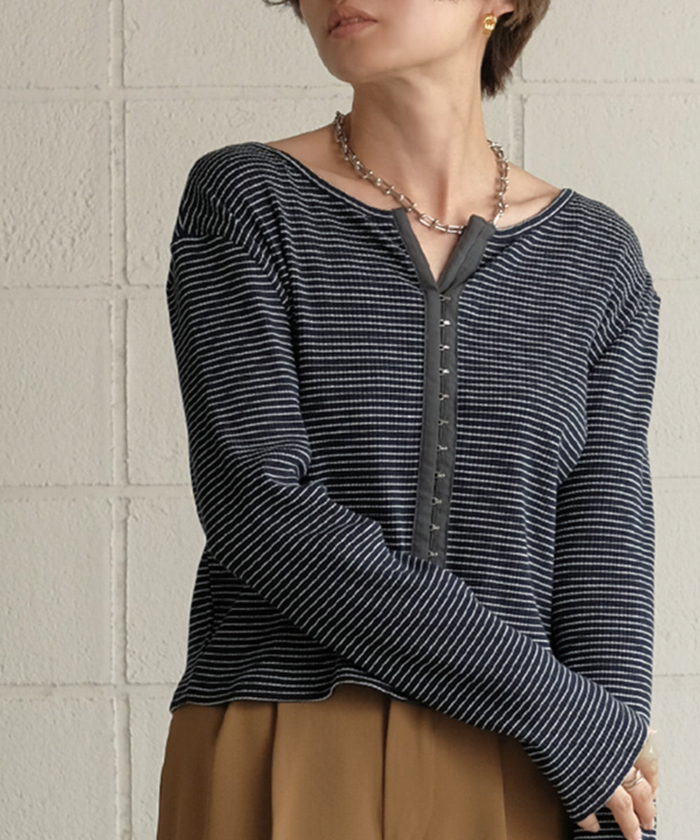 BORDER CARDIGAN