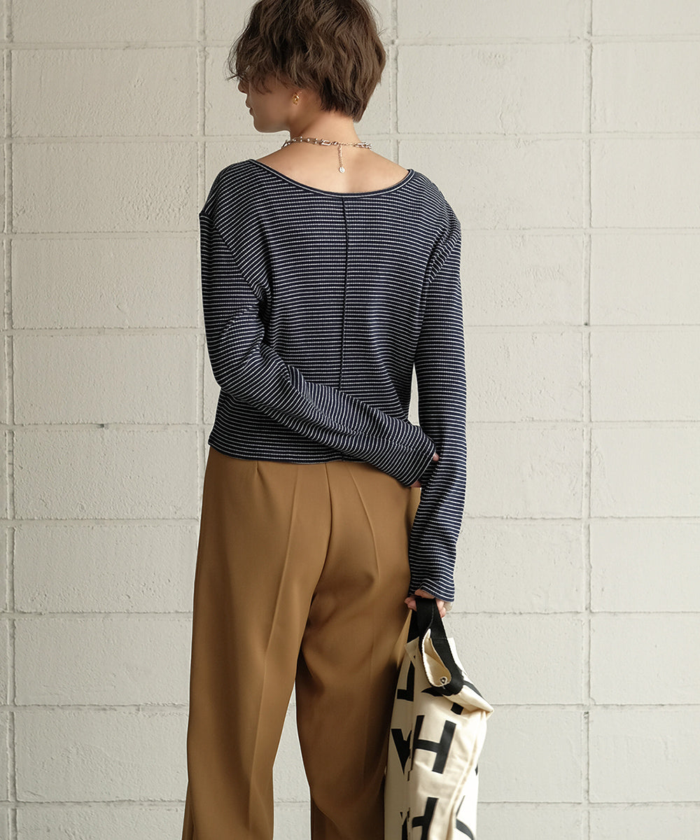 BORDER CARDIGAN
