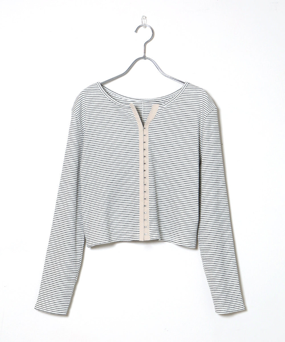 BORDER CARDIGAN