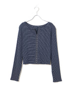 BORDER CARDIGAN
