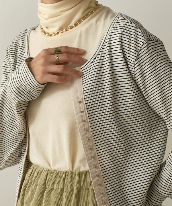BORDER CARDIGAN