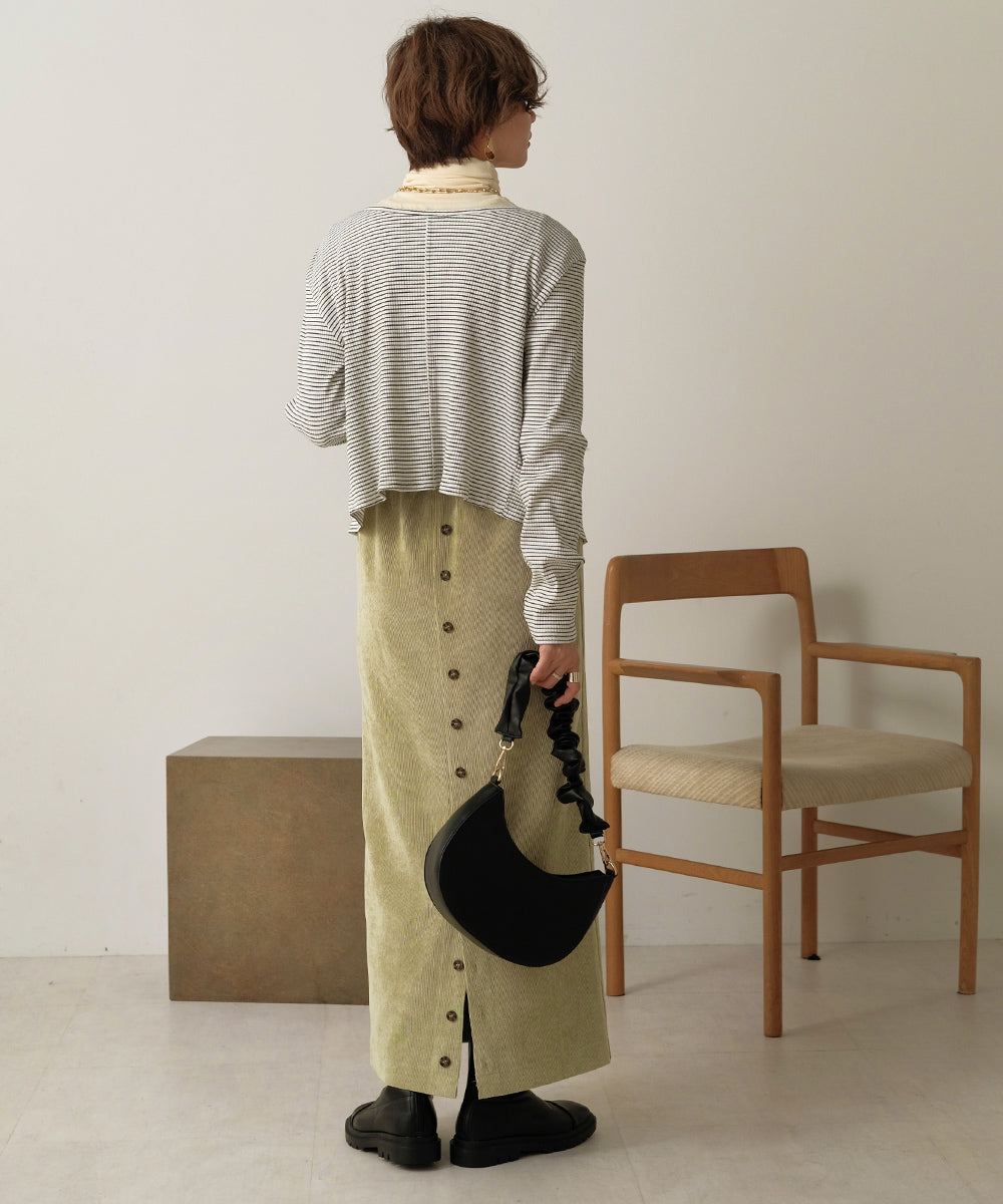 BORDER CARDIGAN
