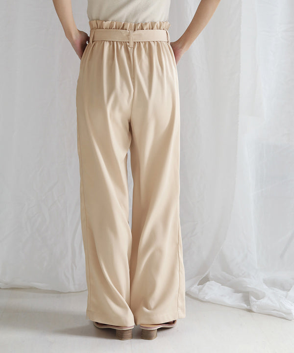 HIGH WAIST PANTS WITH BELT