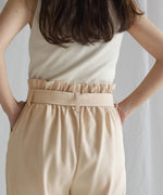 HIGH WAIST PANTS WITH BELT