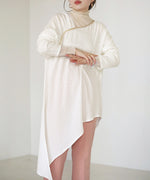ILEHEM JACQUARD BLOUSE
