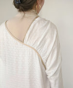 ILEHEM JACQUARD BLOUSE