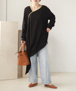 ILEHEM JACQUARD BLOUSE