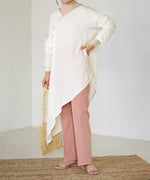 ILEHEM JACQUARD BLOUSE