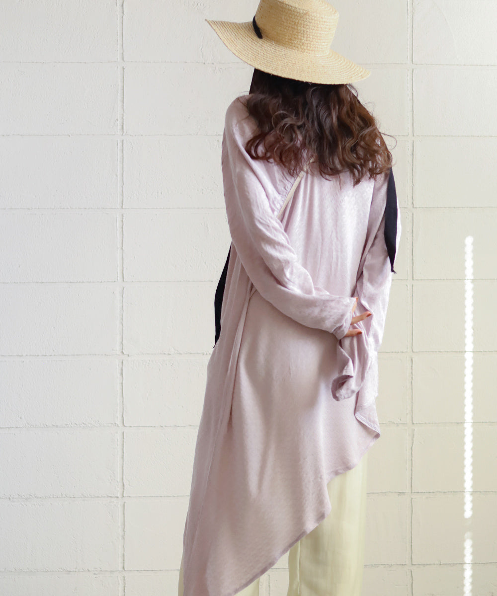 ILEHEM JACQUARD BLOUSE