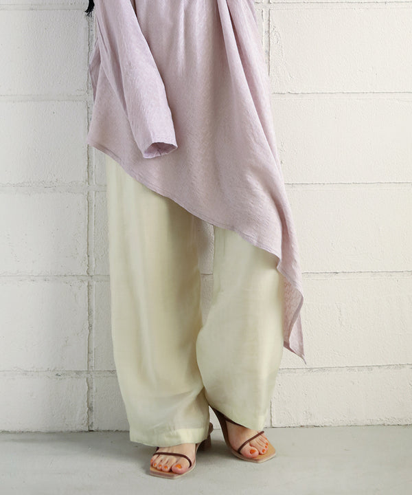 ILEHEM JACQUARD BLOUSE