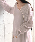 ILEHEM JACQUARD BLOUSE