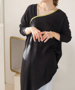 ILEHEM JACQUARD BLOUSE
