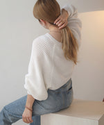 SHORT BACK SLIT KNIT