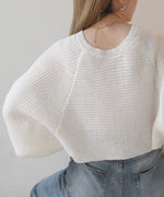 SHORT BACK SLIT KNIT