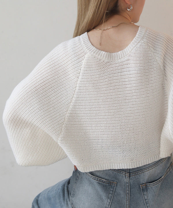 SHORT BACK SLIT KNIT