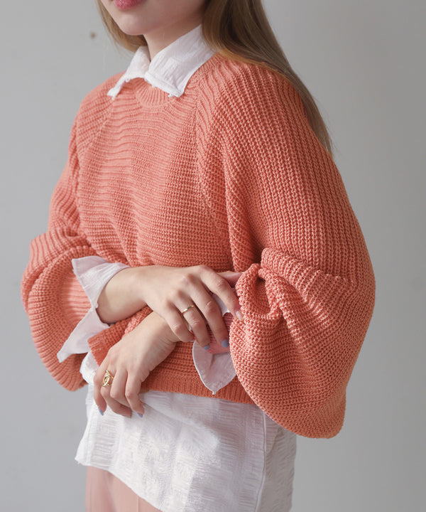 SHORT BACK SLIT KNIT