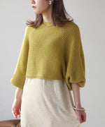 SHORT BACK SLIT KNIT
