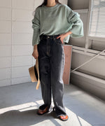 FLARE SLEEVE SHORT KNIT