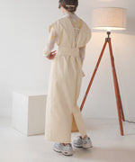 リボンセットジャンパーワンピース