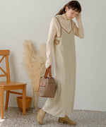 PIPING RIBBON CAMI ONEPIECE