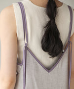 PIPING RIBBON CAMI ONEPIECE