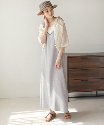 PIPING RIBBON CAMI ONEPIECE