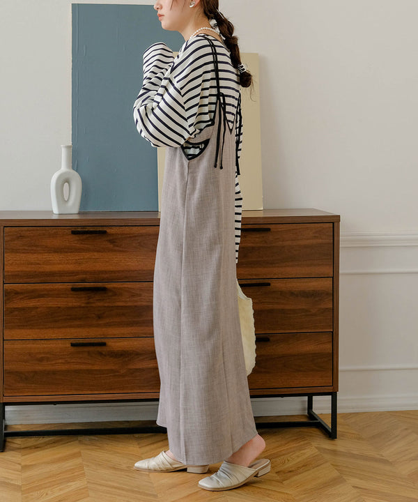 PIPING RIBBON CAMI ONEPIECE