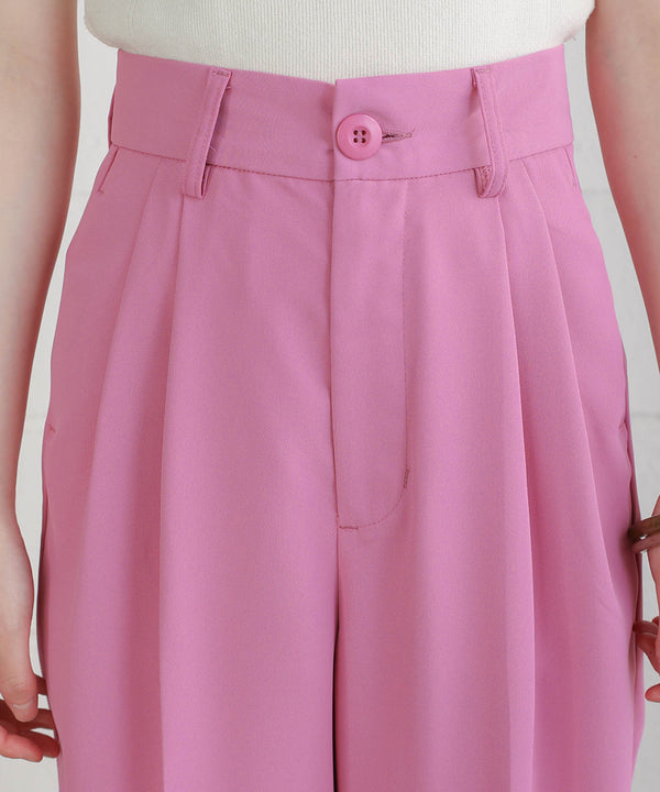 HIGH WAIST CENTER PRESS SLACKS