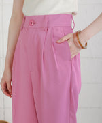 HIGH WAIST CENTER PRESS SLACKS