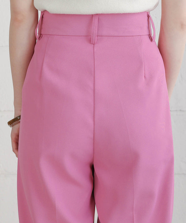 HIGH WAIST CENTER PRESS SLACKS