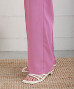 HIGH WAIST CENTER PRESS SLACKS