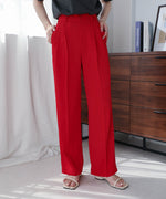 HIGH WAIST CENTER PRESS SLACKS