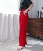 HIGH WAIST CENTER PRESS SLACKS