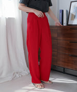 HIGH WAIST CENTER PRESS SLACKS