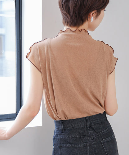 2WAY FRENCH SLEEVE MELLOW TOPS