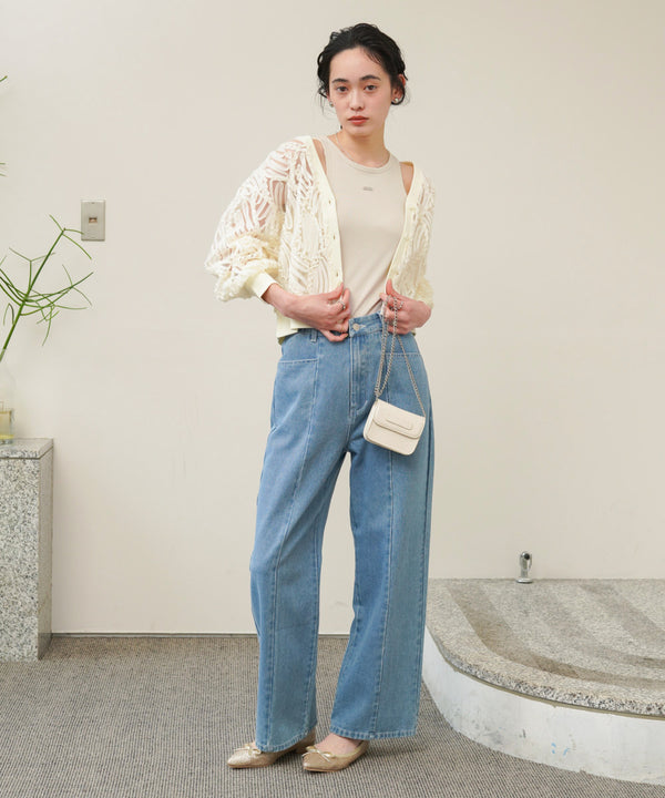 ロゴプレート付アメスリタンクトップ