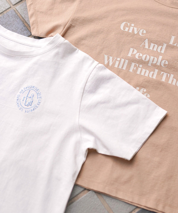 ドライタッチロゴＴシャツ