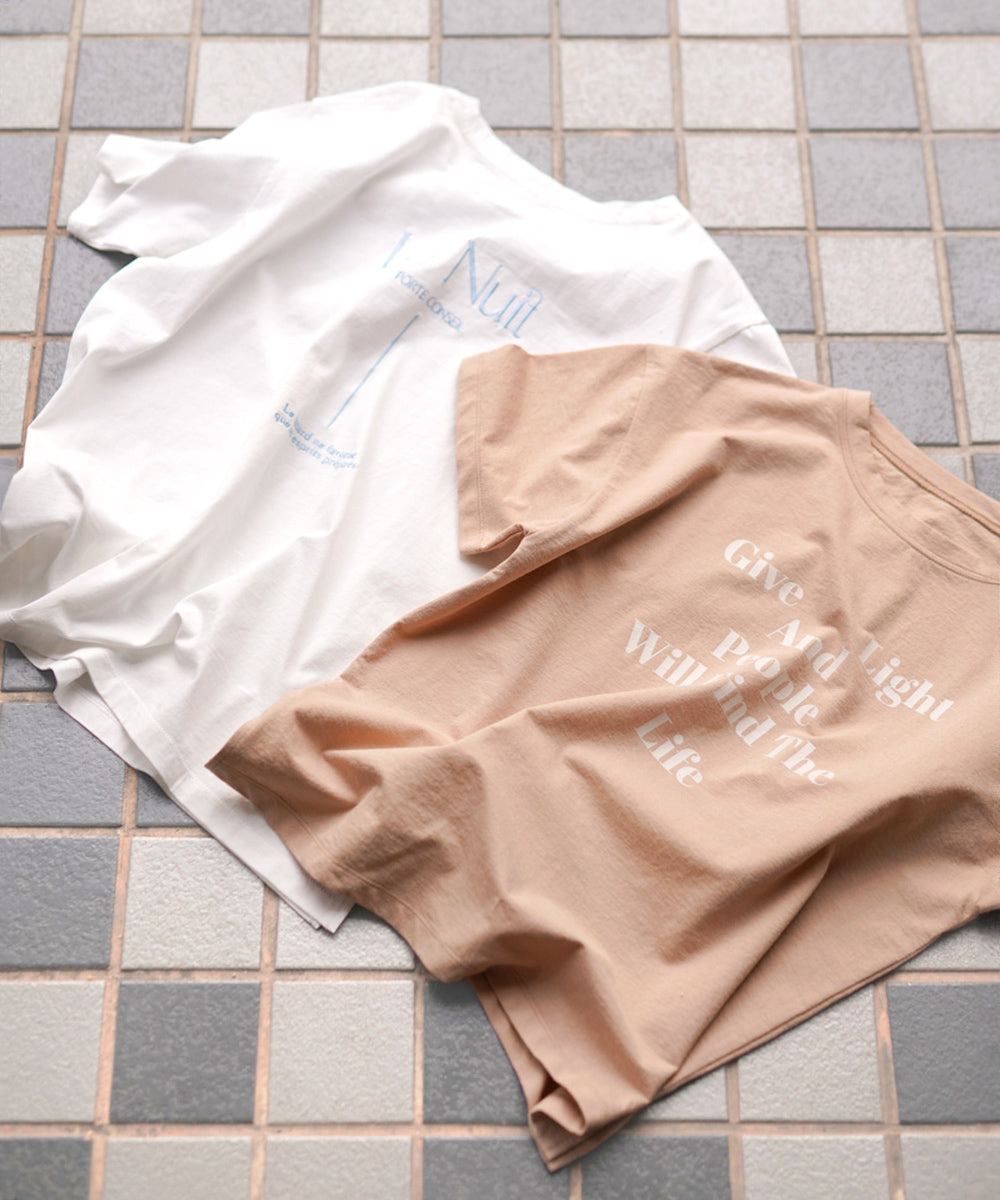ドライタッチロゴＴシャツ