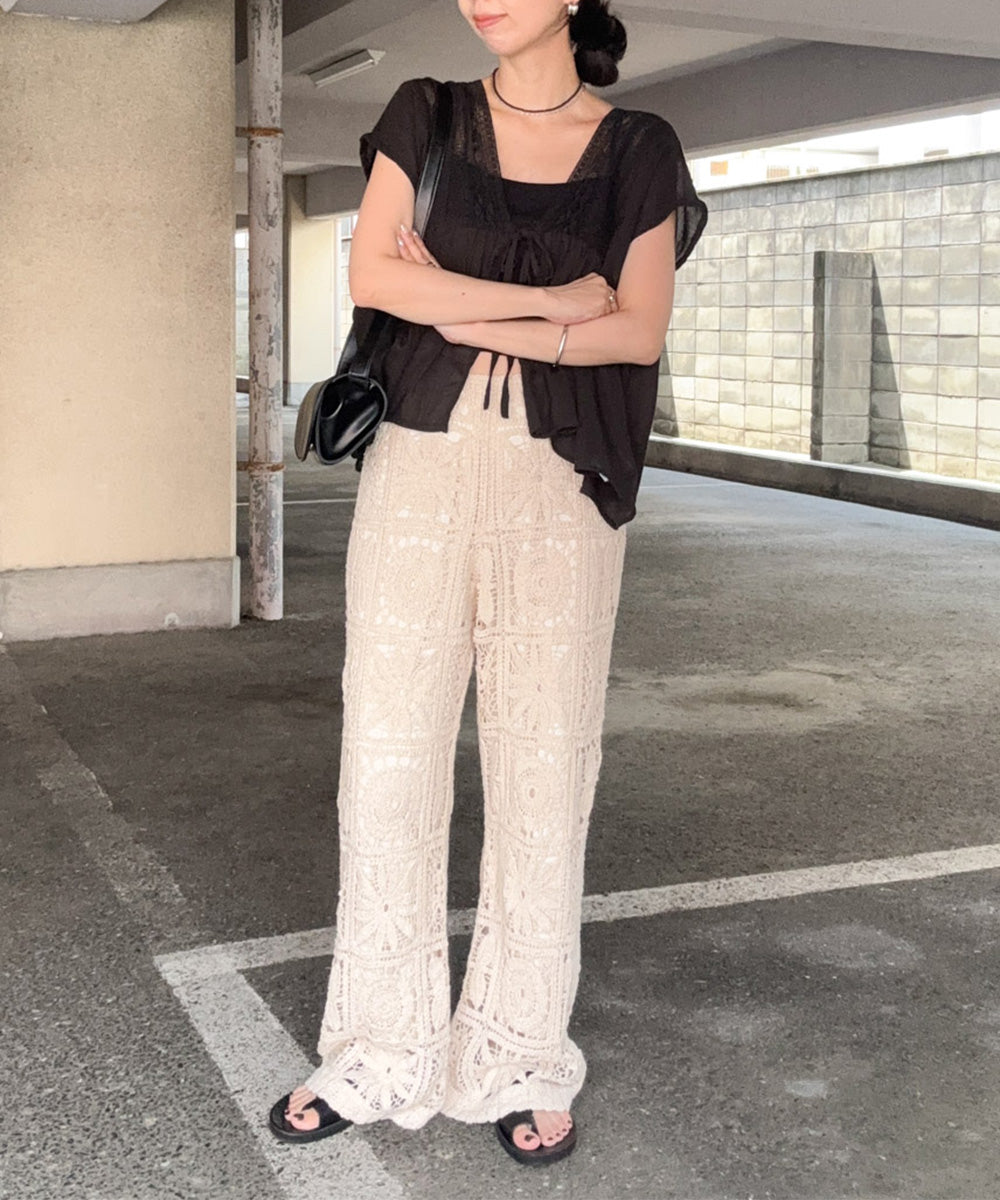 クロシェパンツ