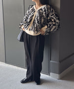 前後2WAYシャギーニットトップス